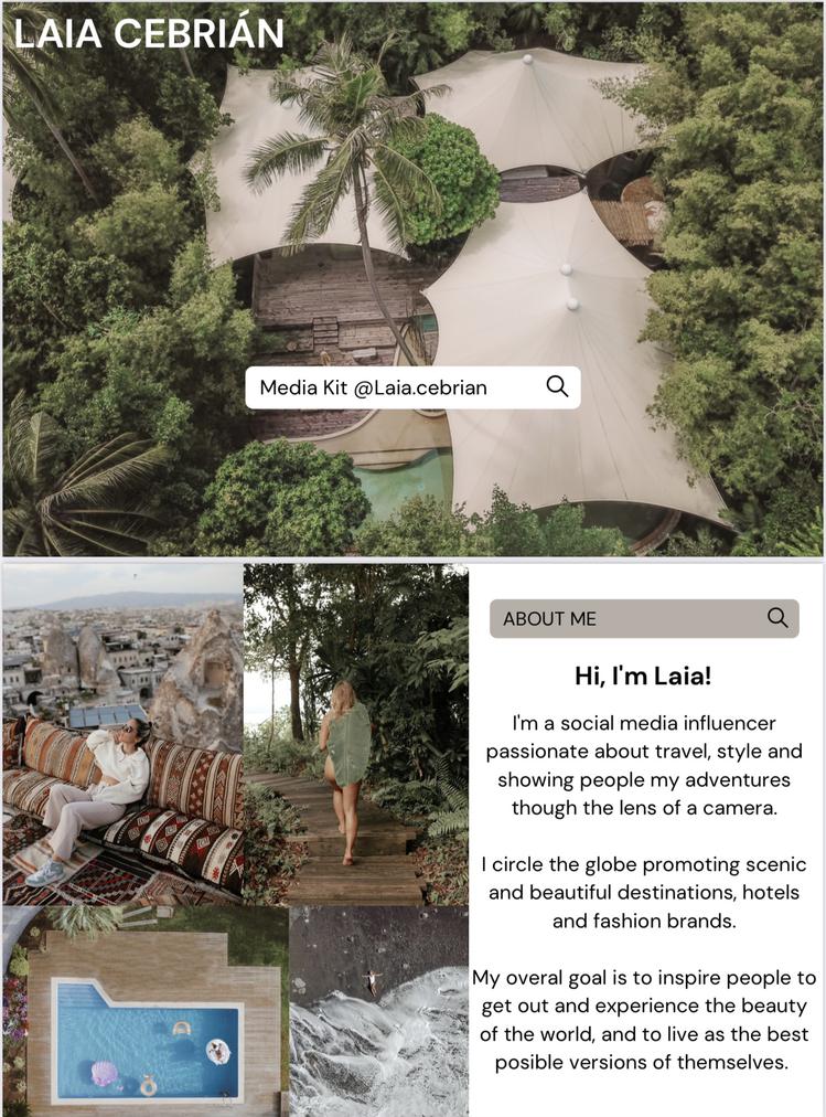 Laia Cebrian's portfolio content